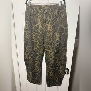 Leopard Print Pants